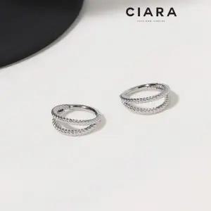 [하프클럽/]CIARA mono 써지컬스틸 Bronx 코일투라인 원터치 피어싱
