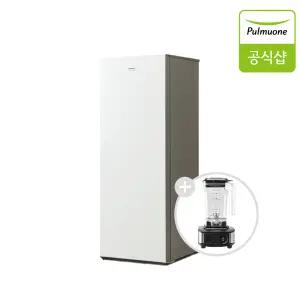 풀무원 김치냉장고 120L 매트글라스 화이트 KS120DG1YY (전용 김치통 4.5L 4개 + 9L 3개)