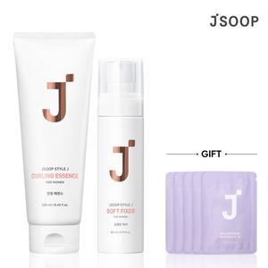 [제이숲]스타일제이 포 우먼 컬링에센스 250ml + 포 우먼 소프트 픽서 80ml+ 워터팩 2X 사쉐 5매