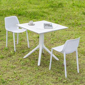 이브 700 사각 루이 2인 야외 실내 테이블 의자 세트 카페 정원 테라스 간이 커피숍