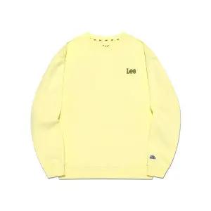 [Lee Kids](센텀시티점)패치워크 라운드 맨투맨 라이트옐로우 LK2501CR06LY