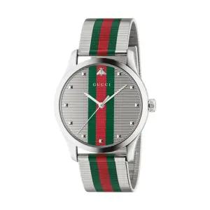 YA126284 G타임리스 남성 메탈 쿼츠 42mm