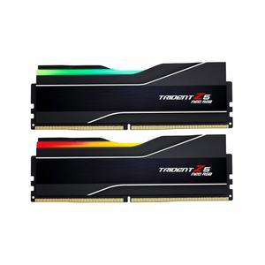 G.SKIL 트라이던트 Z5 네오 RGB 시리즈 (AMD 엑스포) DDR5 RAM 64GB (2x32GB) 6000MT/s CL30-40-40-96 1.40V 데스크탑 컴퓨터 메모리 UDIMM - 매트 블랙 (F5-6000J3040G32GX2-TZ5NR)
