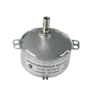 CHANCS TYD-50 소형 동기식 기어드 모터 110V AC 10-12RPM 4W CCW 전기