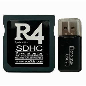 R4 SDHC 우드 펌웨어가 DS DSI 2DS 3DS DSIXL 뉴 2DSXL 3DSXL에서 작동합니다