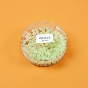 야광 비즈원형8mm/비즈/공예/악세사리/아트/끼우기/꿰기/팔찌/만들기/재료/파츠/믹스/장식/키링/만드는