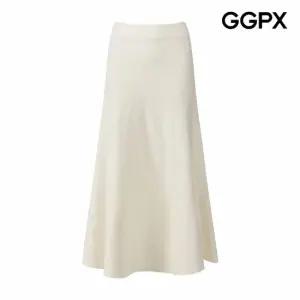 [GGPX] 플레인 플레어 니트 스커트 (GP9SK019F)