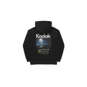 코닥 KODAK 씨너리 그래픽 반집업 후드 BLACK K5323RHDQ1BLK 191791