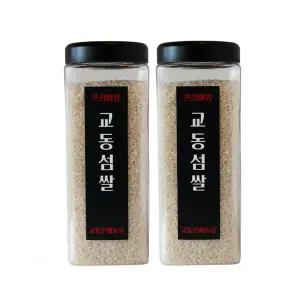 교동은혜농장 2025년산 햅쌀 백미2kg 강화 교동 섬쌀 최근 갓 도정 답례품 선물용 쌀 1kg 2개
