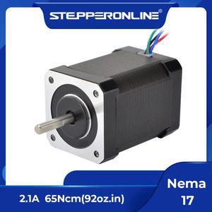 STEPPERONLINE Nema 17 스텝퍼 모터 DIY 3D 프린터용 4-리드 60mm 2.1A 12V