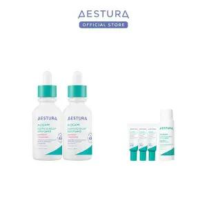[본사직영]에스트라 에이시카 365 흔적진정세럼pH4.5 40ml 2개 + 세럼7ml 3개+ 토너25ml