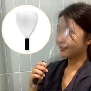 미용실 스프레이 얼굴 가리개 페이스 커버 투명 가드