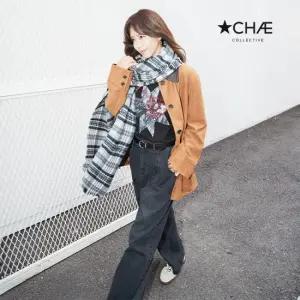 채컬렉티브 25FW 라이크라 핀턱 슬랙스 데님