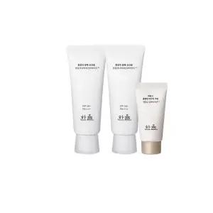 한율 흰감국 광채 선크림 35ml x2 세트