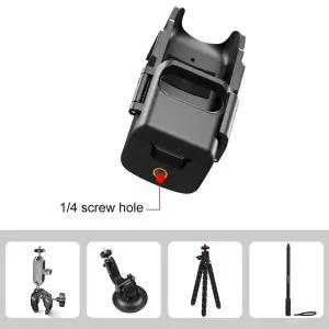 DJI 오즈모 포켓 3 다기능 확장 어댑터 보호 프레임 마운트 콜드 슈 포함 DJI 오즈모 포켓 3 짐벌 스탠드용