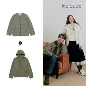 [인디코드]25FW 소로나 패딩점퍼 + 플리스 후드집업 (남녀공용)