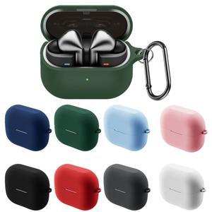 samsung 호환 Galaxy Buds 3 / Pro 이어 버드 액세서리 용 실리콘 케이스 충격 방지 커버 방진 키 체인 Coq