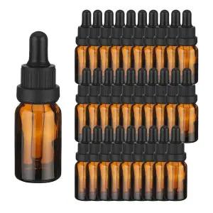 [하프클럽/]향수용기 블랙 잠금캡 스포이드 브라운 공병 10ml 30