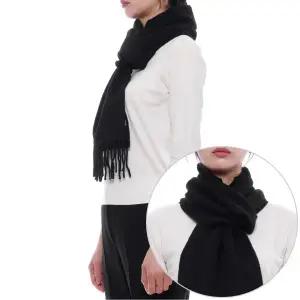 [아미](마산점) 25FW 여성 하트 로고 울 머플러 (USF677 334 001 W 25F)