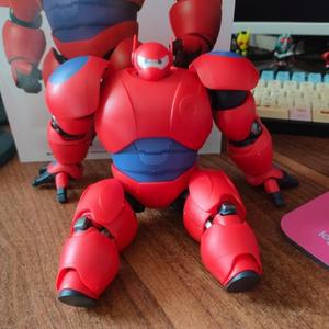 새로운  빅 히어로 6 베이맥스 시리즈 조립 모델 18cm 액션 피규어 소년 선물