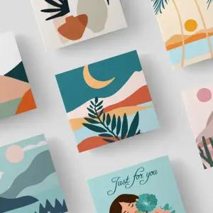 유화 그리기 DIY 페인팅 그림 20x20 세트 세트 DIY 그림 그리기 20x20 유화 페인팅