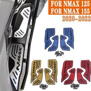 야마하 Nmax 155 125 2023 발받침 발 패드, NMAX125 바이크 오토바이 액세서리