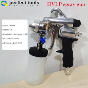대만 HVLP 스프레이 건 1.0mm 노즐, 높은 분무 저장 페인트, 와그너 아폴로 그라코 터빈 분무기에 적합