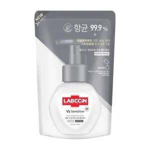 랩신 V3 센서티브 포밍 핸드워시 파우더리 허브향 리필 200ml 1개