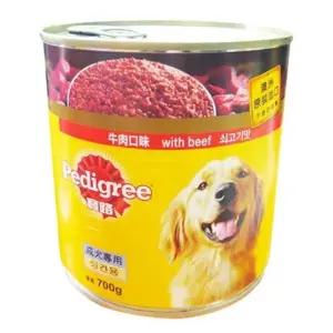 성견용 쇠고기 캔 사료 700g 반려견 식사 영양 간식 1개 (WFK7GDZ)