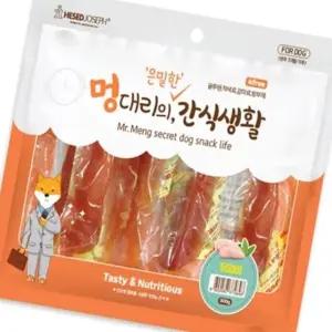 강아지 닭갈비 간식 300g 스트레스 완화 져키 분할 포장 원물 사료 (WFK7GDP)