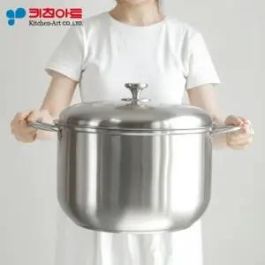 3중바닥 304스텐 곰솥 인덕션겸용 대형냄비 4종