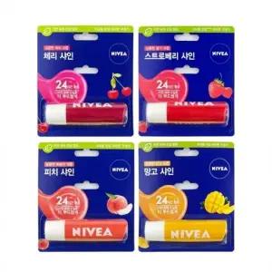 니베아 립케어 과일향 4종류옵션선택형 - D