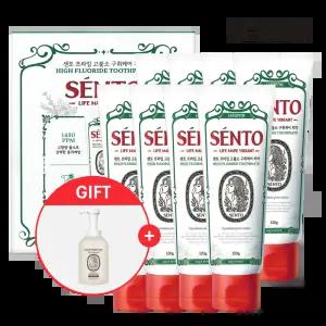 센.토 프라임 고불소 구.취케어 치약 아쿠아민트향 120g 8개