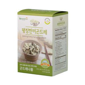 누구나 간편하게 즐기는 곤드레밥 평창한끼곤드레 2박스