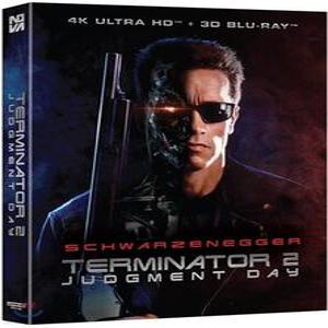 [Blu-ray] 터미네이터 2 : 심판의 날 (2Disc 4K UHD + 3D 스카나보 풀슬립) : 블루레이