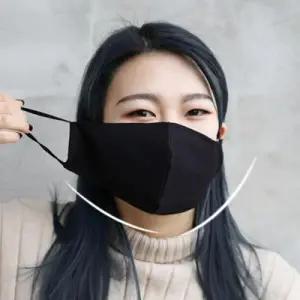 아트박스/허쉬팰러스 빨아쓰는 면 마스크 개별 포장 (필터교체형) - 블랙