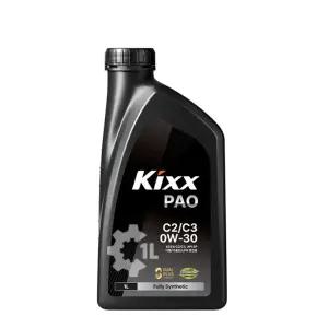 KIXX PAO C2/C3 0W30 킥스파오 엔진오일 (가솔린,디젤,LPG 겸용) 1L