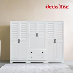 [데코라인]코넬 갤러리 2400 서랍형 옷장 DKN101C