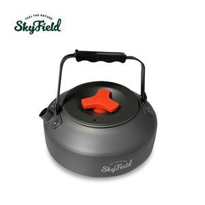 [스카이필드]백패킹 주전자 0.7L(국산) SF-KT-018 / 캠핑 경질 알루미늄 티포트 식기 차박 미니 경량 감성