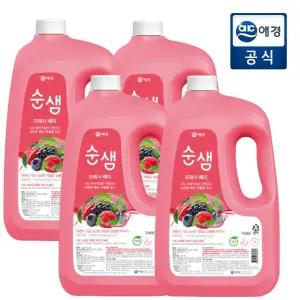 [총 12L 대용량] 순샘 베리 3L 용기 x 4개