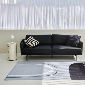 [한빛카페트]루시드 아트 셔닐 사계절 러그 먼지없는 카페트 100x150cm