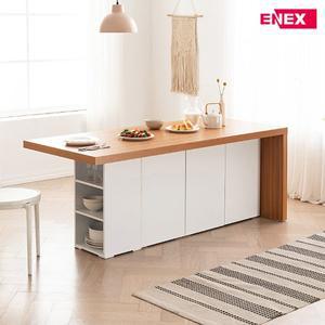 [ENEX]니트로 수납 홈바 아일랜드식탁 1800