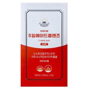자유다방 5일에이드클렌즈 100ml x 5포 (5종 택1)