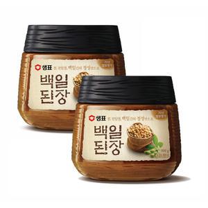 [소비기한 임박] 샘표 백일된장, 900g, 2개