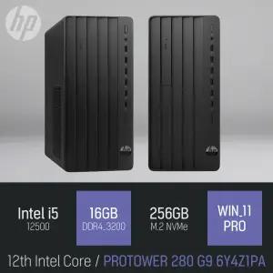 ⓒ HP 프로 타워 280 G9 6Y4Z1PA i5-12500 16GB 256GB WIN11 PRO / 사무 인강 업무용 데스크탑 PC
