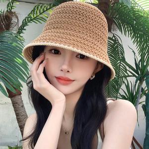 니트 버킷햇 bucket hat 여성 벙거지 여름 모자