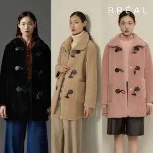 브리엘 FAUX 퍼 더플코트 [런칭 가격 99,900원]