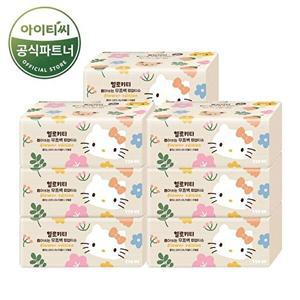 [홈스웰]헬로키티 뽑아쓰는 3겹 무표백 팝업티슈 (110매X3개입) 3팩 총 9개