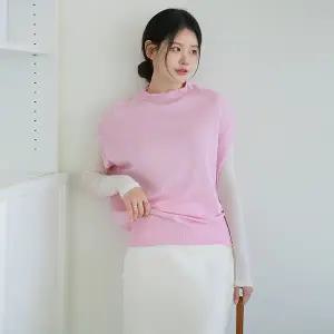 [르포엠]이태리 울100 모크넥 멀티 베스트