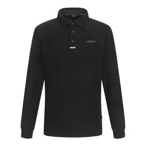 [슈페리어]  (정가158000)남성 기모 카라 티셔츠 블랙 (IMTEKS40139)